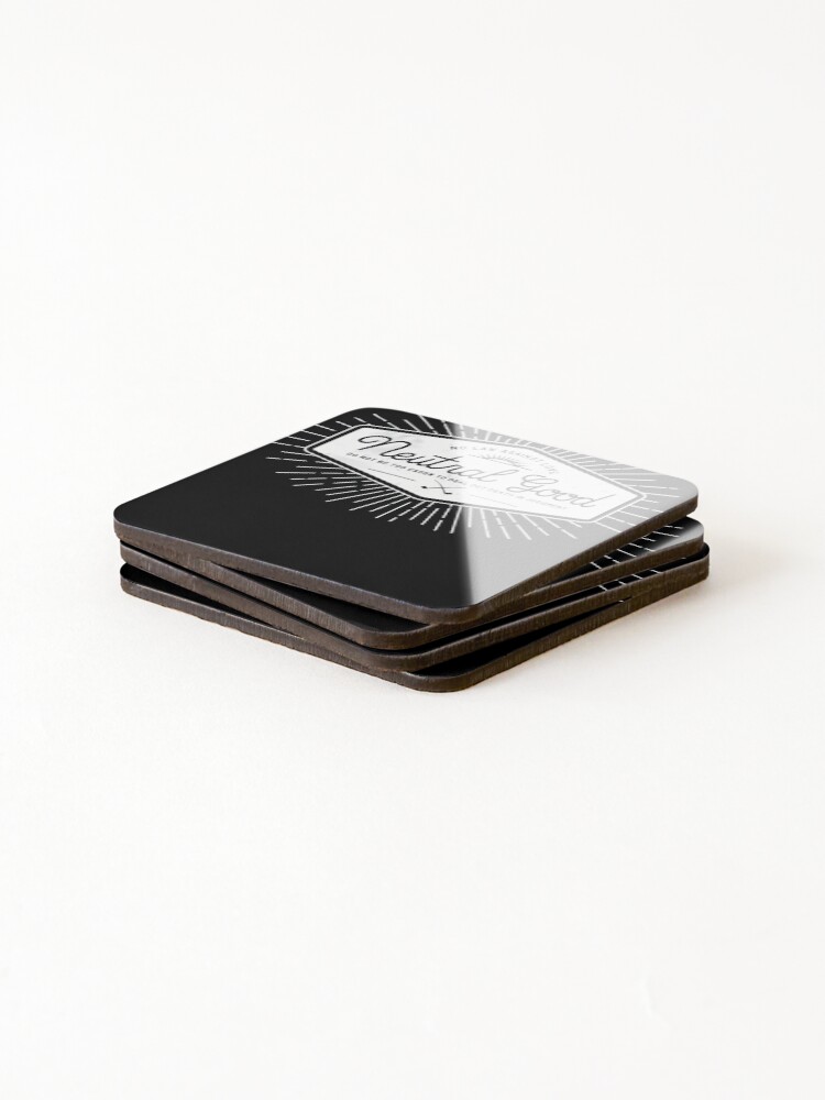Thumbnail 4 of 5, Coasters (Set of 4), Neutral Good designed and sold by RideWavers.