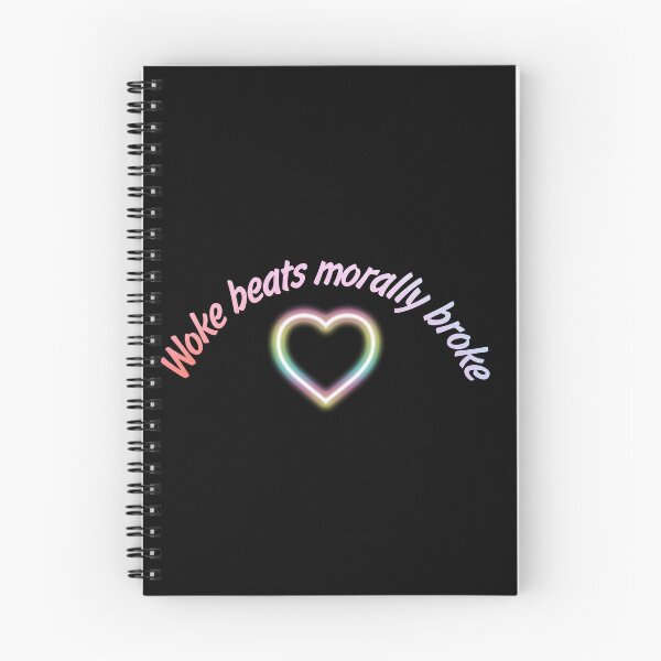 Item preview, Woke Beats Morally Broke (heart) designed and sold by TryHard143.