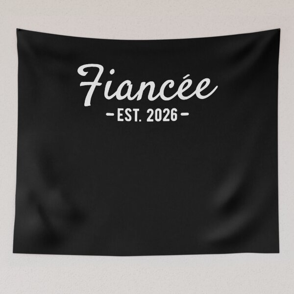 Item preview, Fiancee est 2026 for Engaged Women Future Wife Engagement designed and sold by Cheesymatiion.