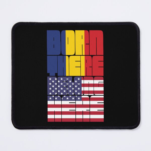 Item preview, Born Romania Belong American designed and sold by FlagX.