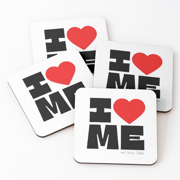 Item preview, I Love Me and H.S. – Bold Heart Typography Design designed and sold by eMKa82.