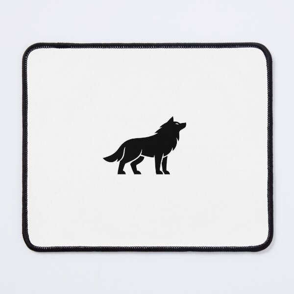 Item preview, Bold Modern Wolf Silhouette designed and sold by Le Grand Requin.