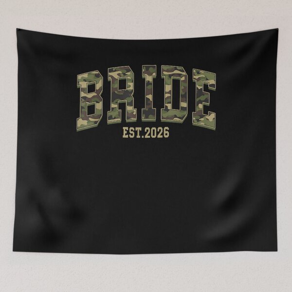 Item preview, Bride Est. 2026 Camo Camouflage Couples Matching Valentine designed and sold by Cheesymatiion.