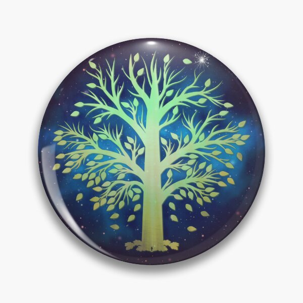 Item preview, Glowing Tree Life Galaxy Art designed and sold by 3DDesignSpot.