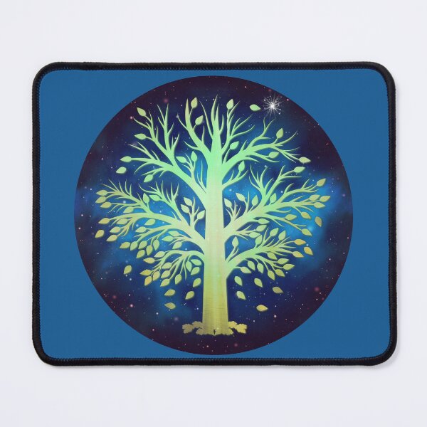 Item preview, Glowing Tree Life Galaxy Art designed and sold by 3DDesignSpot.