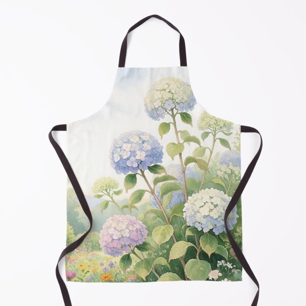Item preview, Hydrangea Flowers Watercolor | Garden Hydrangea Botanical Art designed and sold by Debbie Schulte.