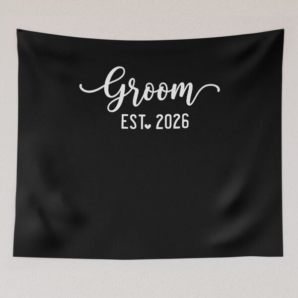 Item preview, Groom Est 2026 Groom and Bride 2026 Matching Engagement designed and sold by Cheesymatiion.