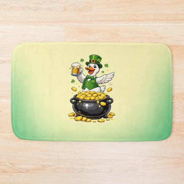 Item preview, Don’t Ruffle My Feather,  It’s St. Patrick’s Day | St Patrick's Day Goose designed and sold by skkyfaithArtz.