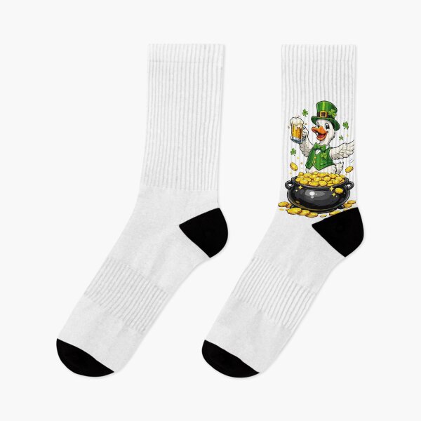 Item preview, Don’t Ruffle My Feather,  It’s St. Patrick’s Day | St Patrick's Day Goose designed and sold by skkyfaithArtz.
