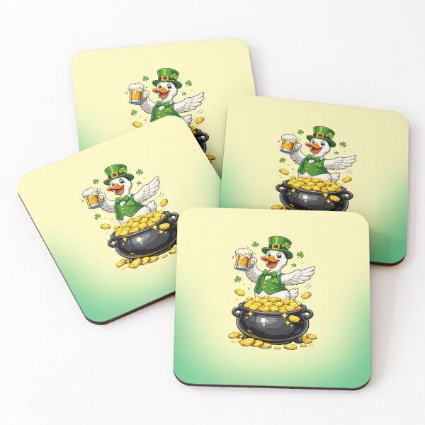 Item preview, Don’t Ruffle My Feather,  It’s St. Patrick’s Day | St Patrick's Day Goose designed and sold by skkyfaithArtz.