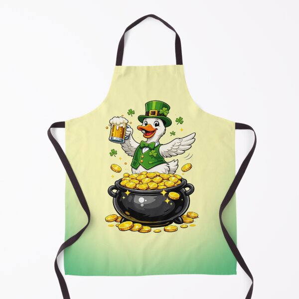 Item preview, Don’t Ruffle My Feather,  It’s St. Patrick’s Day | St Patrick's Day Goose designed and sold by skkyfaithArtz.