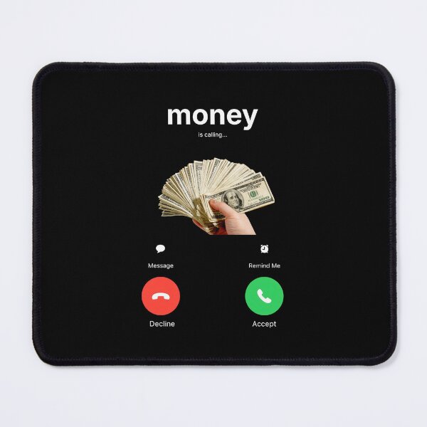 Item preview, money is calling: meme gift, funny gag gift  designed and sold by revolsrawrats.