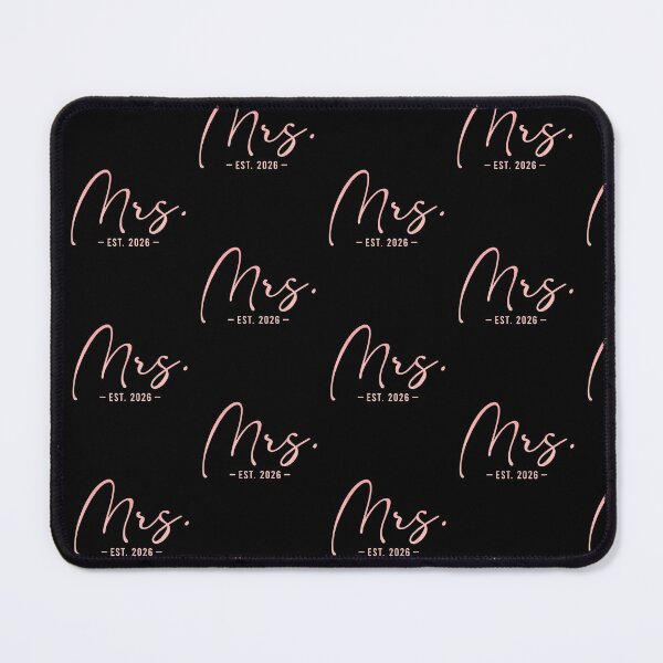 Item preview, Mrs Est 2026 Bride Newlywed Wedding Engagement Year designed and sold by Cheesymatiion.