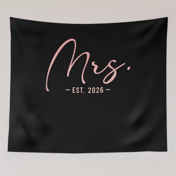 Item preview, Mrs Est 2026 Bride Newlywed Wedding Engagement Year designed and sold by Cheesymatiion.