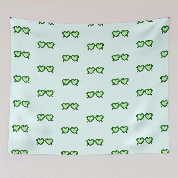 Item preview, Green Heart Glasses designed and sold by she who creates.