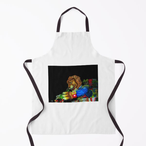 Item preview, Colorful Carnival Parade Float Featuring Giant Lion And Jester Holding Money At Night designed and sold by Nmallia.
