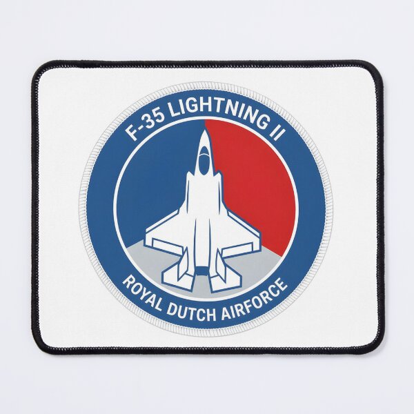 Item preview, Royal Dutch Air Force F-35 Lightning II Patch designed and sold by CharlieDesings.