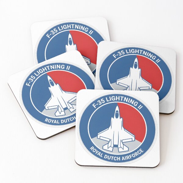 Item preview, Royal Dutch Air Force F-35 Lightning II Patch designed and sold by CharlieDesings.