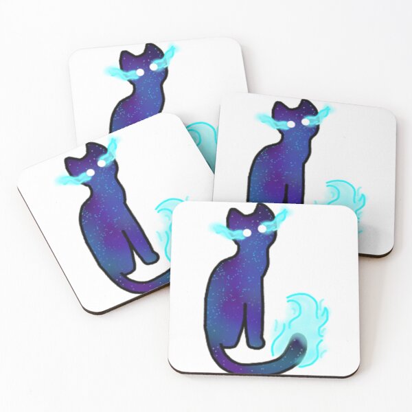 Item preview, Galaxy Spirit Cat Cosmic Feline Nebula designed and sold by Findeloine.