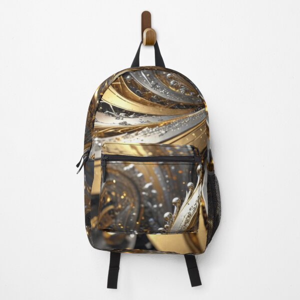 Item preview, Gold Silver Spiral Burst designed and sold by Harmonic_Layers.