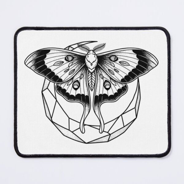 Item preview, Ethereal Luna Moth Celestial Moon Butterfly designed and sold by Findeloine.
