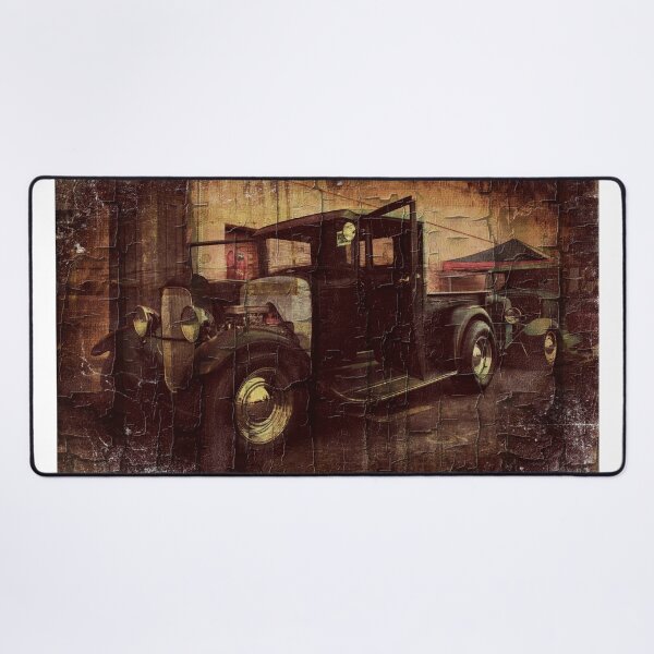 Item preview, Vintage Pickup Truck Rustic Weathered Classic Truck Design designed and sold by Moriarty's Digital Visions.