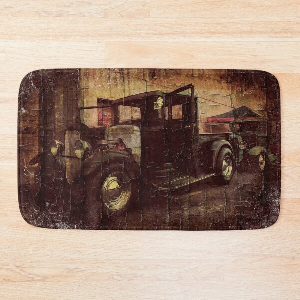 Item preview, Vintage Pickup Truck Rustic Weathered Classic Truck Design designed and sold by Moriarty's Digital Visions.