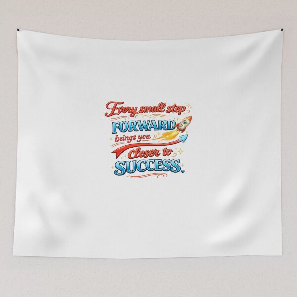 Item preview, every small step forward bring you closer to success. designed and sold by Designfs.