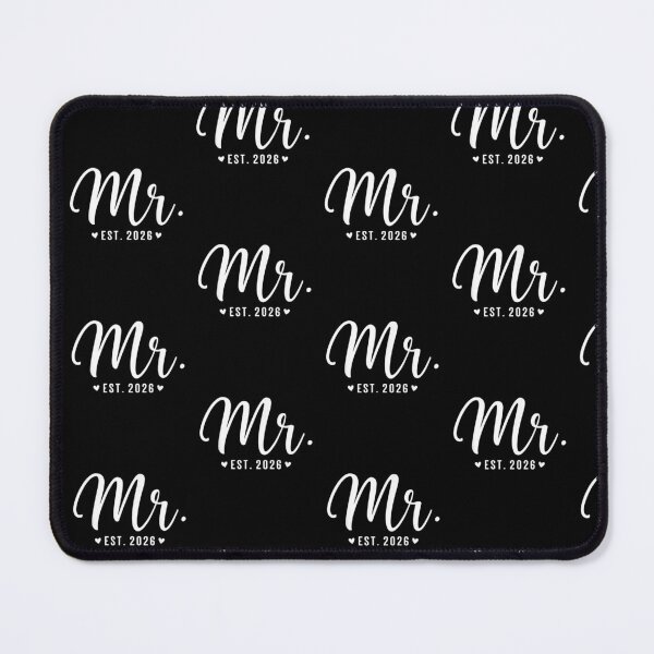 Item preview, Mr Est 2026 Just Married Couple Wedding Party Mrs designed and sold by Cheesymatiion.