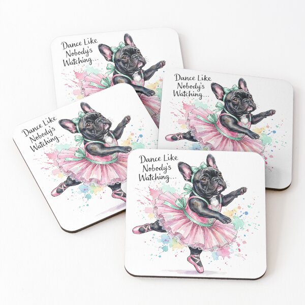 Item preview, French Bulldog Ballet Shirt designed and sold by shallia.