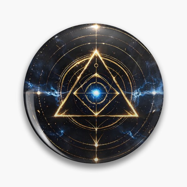 Item preview, Axiom Master Seal – Matte Black Sacred Geometry designed and sold by SIGILOFSOURCE.