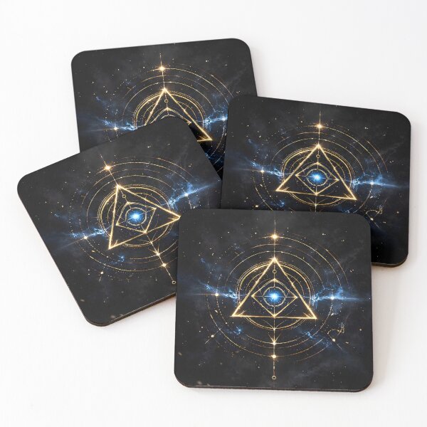 Item preview, Axiom Master Seal – Matte Black Sacred Geometry designed and sold by SIGILOFSOURCE.
