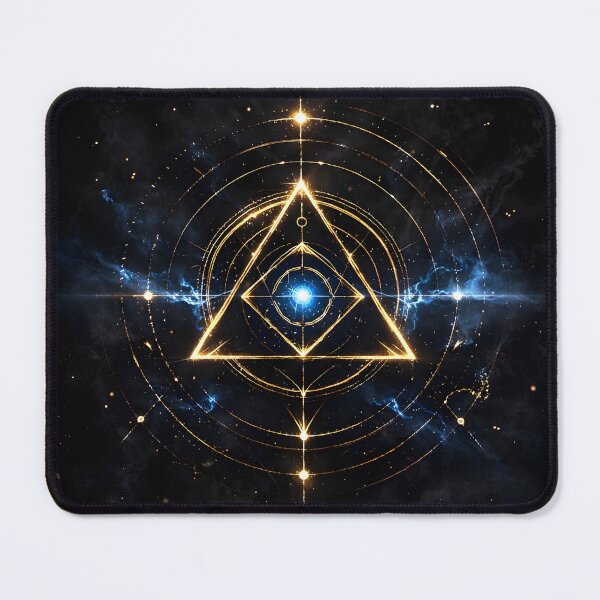 Item preview, Axiom Master Seal – Matte Black Sacred Geometry designed and sold by SIGILOFSOURCE.