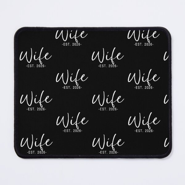 Item preview, Wife Est 2026 Just Married Honeymoon Wedding Couples Party designed and sold by Cheesymatiion.