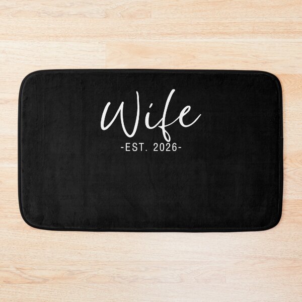 Item preview, Wife Est 2026 Just Married Honeymoon Wedding Couples Party designed and sold by Cheesymatiion.