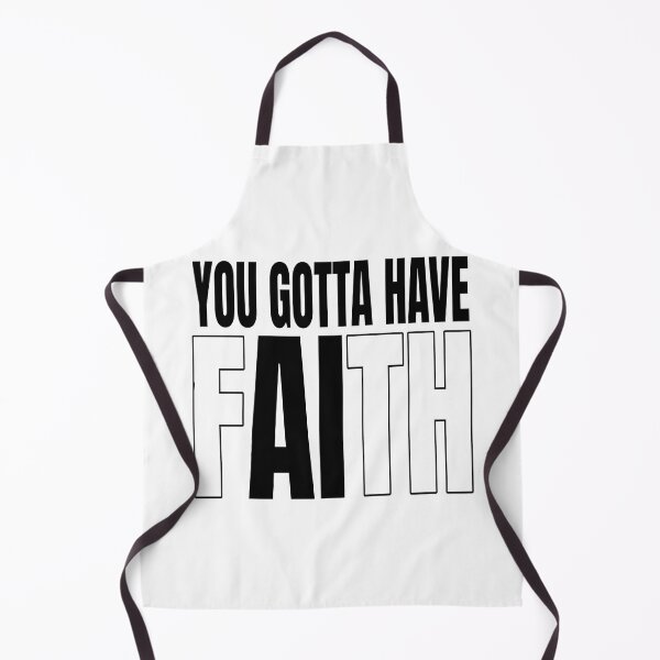 Item preview, FAITH AI Contrast | Minimalist Ironic 80s Style Art designed and sold by REAL IRISH GIFTS.