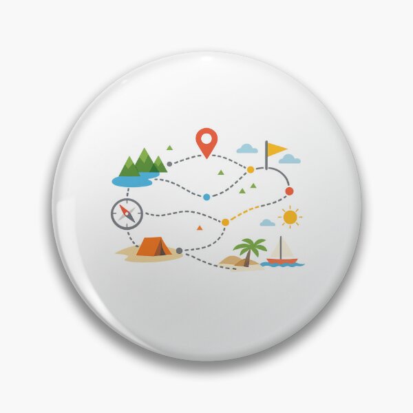 Item preview, Abstract Route Map Design designed and sold by Le Grand Requin.