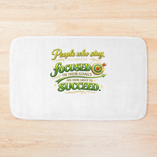 Item preview, People who stay focused on their goals are more likely to succeed designed and sold by Designfs.