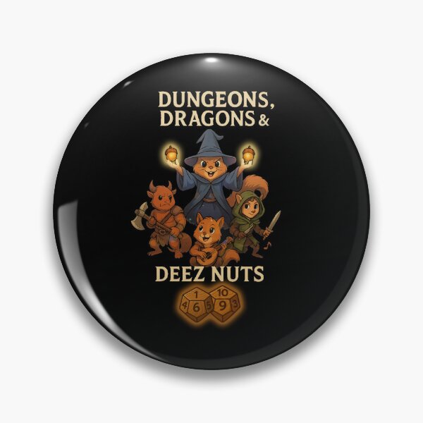 Item preview, Dungeons, Dragons & Deez Nuts designed and sold by SecretSquirrellDesigns.