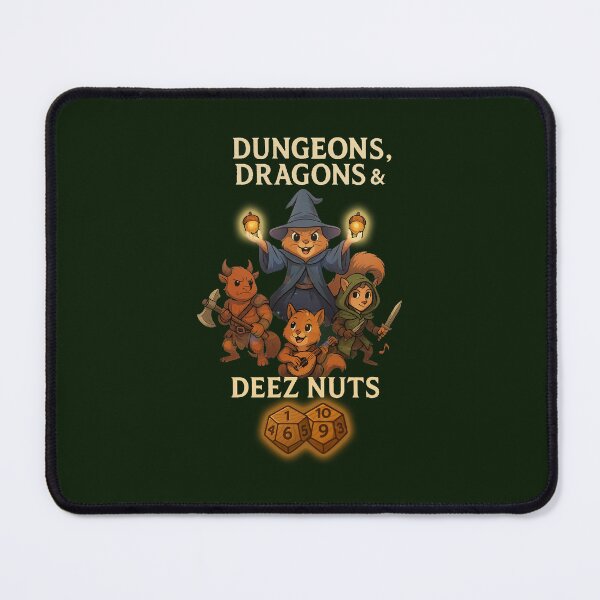 Item preview, Dungeons, Dragons & Deez Nuts designed and sold by SecretSquirrellDesigns.