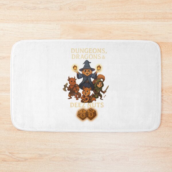 Item preview, Dungeons, Dragons & Deez Nuts designed and sold by SecretSquirrellDesigns.