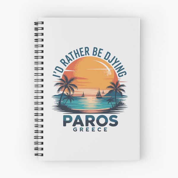 Item preview, I’d Rather Be DJying in Paros Greece  – Sunset Beach DJ Graphic Party  designed and sold by paulo silveira.