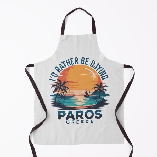 Item preview, I’d Rather Be DJying in Paros Greece  – Sunset Beach DJ Graphic Party  designed and sold by paulo silveira.