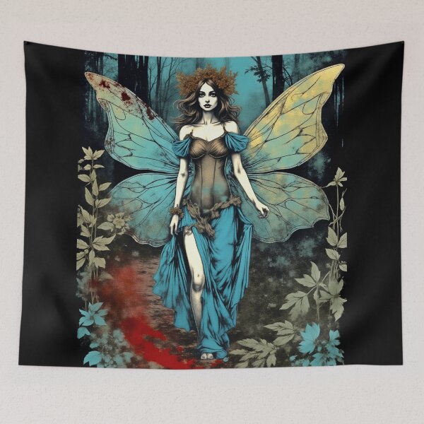 Item preview, Dark Enchanted Forest Fairy designed and sold by FaerieFusion.