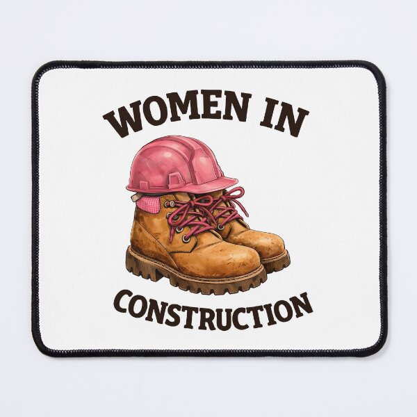 Item preview, Women in Construction Work Boots and Helmet designed and sold by HandicraftArt.