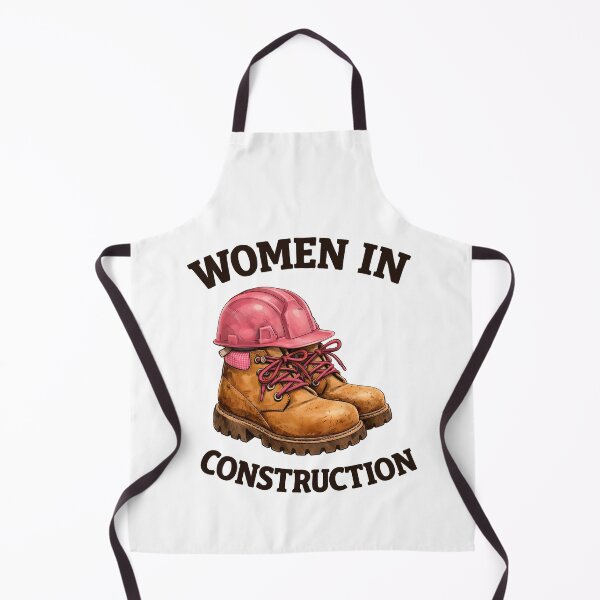Item preview, Women in Construction Work Boots and Helmet designed and sold by HandicraftArt.