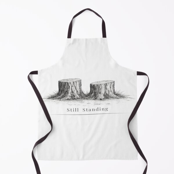 Item preview, Still Standing Tree Stumps - Symbol of Resilience Minimalist Nature Design designed and sold by Quiet Meaning.