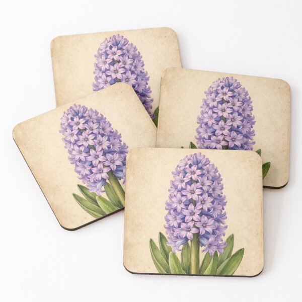 Item preview, Vintage Hyacinth Botanical Illustration - Antique Spring Flower Print designed and sold by Darlin8888.