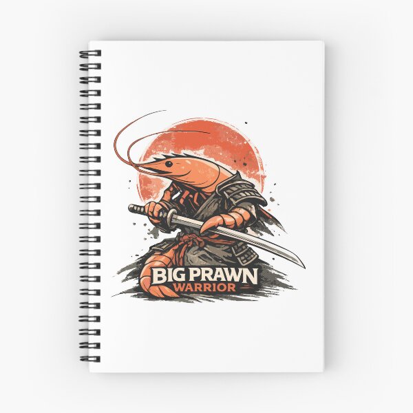 Item preview, Big Prawn Warrior – Samurai Shrimp Japanese Style Funny Samurai T-Shirt designed and sold by TomoMadeIt.