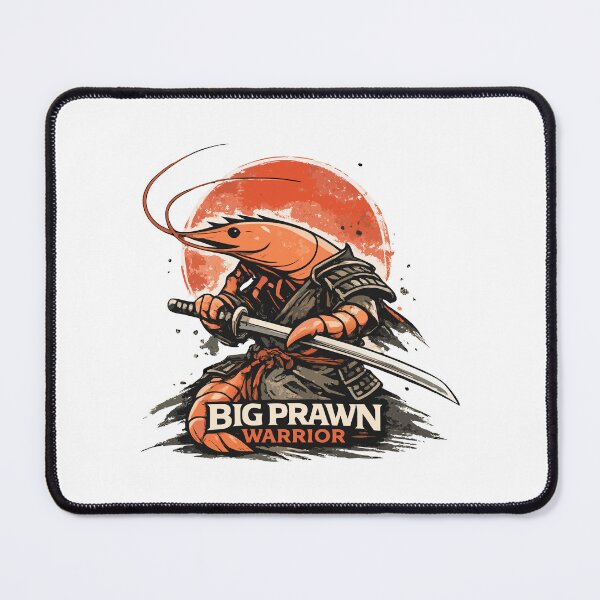 Item preview, Big Prawn Warrior – Samurai Shrimp Japanese Style Funny Samurai T-Shirt designed and sold by TomoMadeIt.